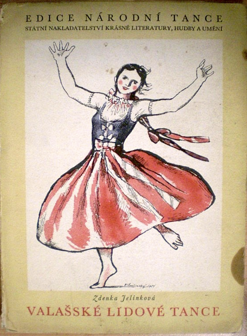 Zdenka Jelínková: Valašské lidové tance.